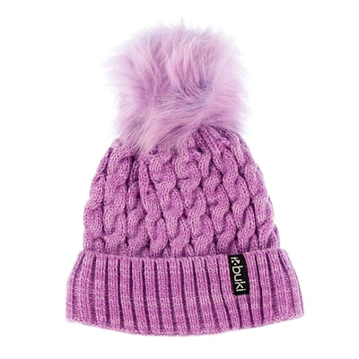 Violet Knit Beanie 7-14y