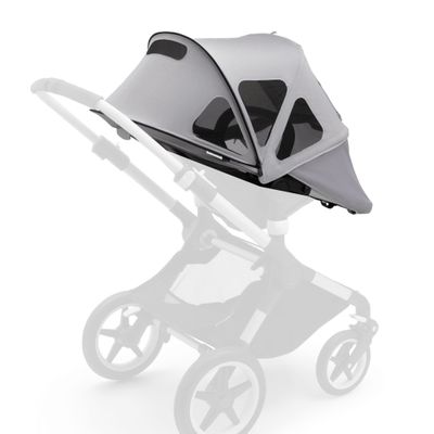 Bugaboo Fox2 / Fox3 / Lynx / Cameleon 3 Breezy Sun Canopy - Misty Grey