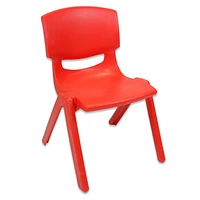 Chaise Plastique- Rouge