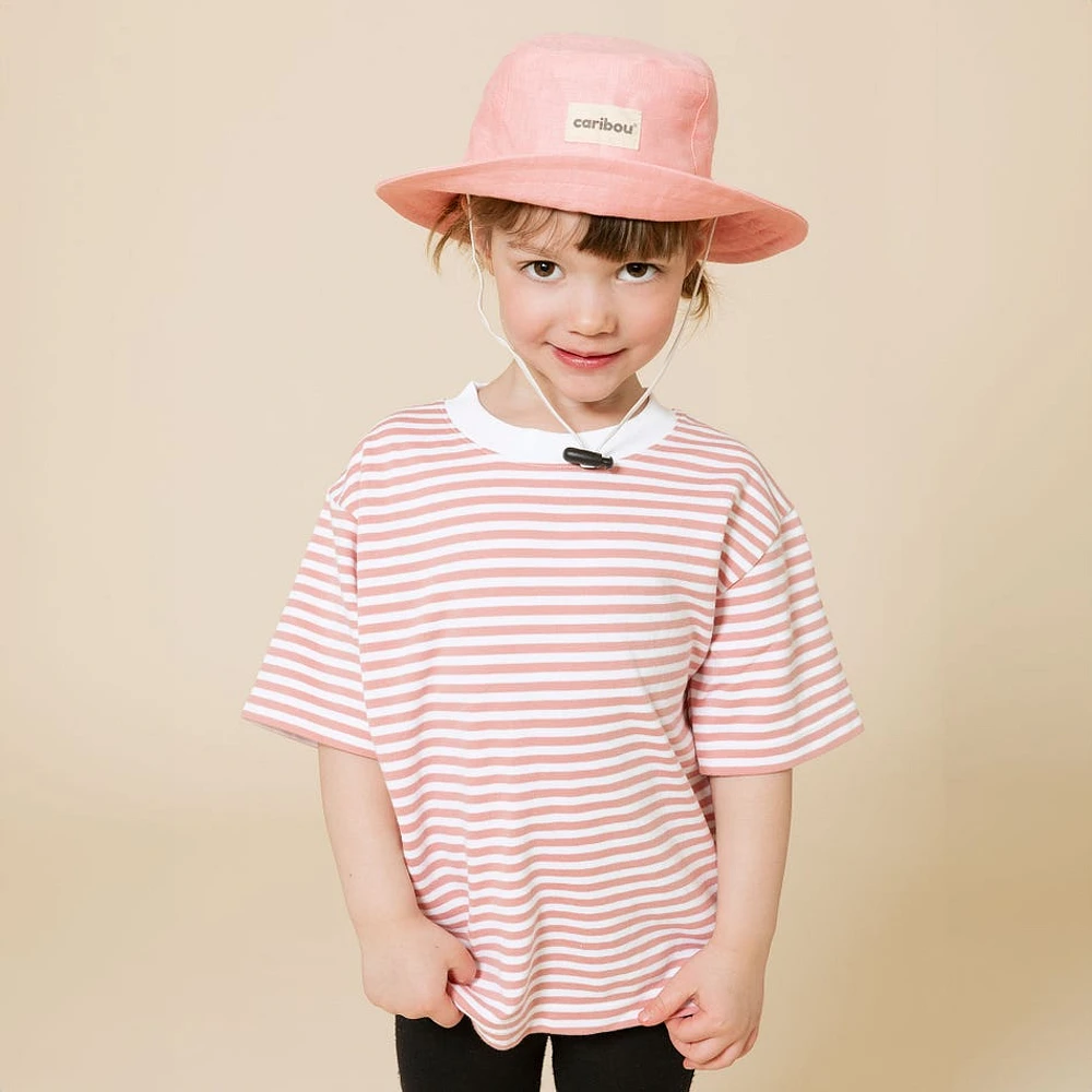 Pink Bucket Hat 2-12y