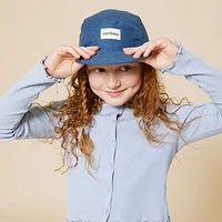 Indigo Solid Cap 2-12y