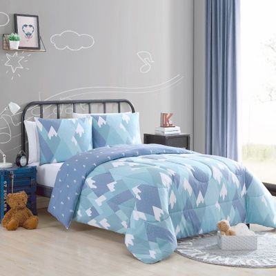 Twin Comforter Set - Mountains