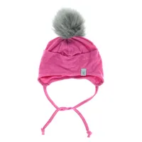 Pompom Cotton Beanie 0-18m