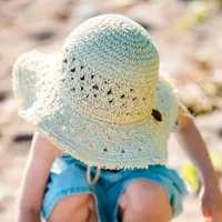 Rafia Straw Hat 9m-3y