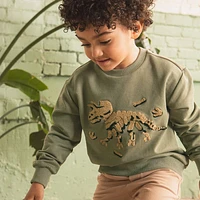 Tri Fossil Sweatshirt 3-7y