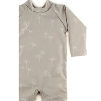 Palm Tree UV Sunsuit 2-5y