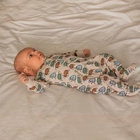 Bear Magnetic Pajamas Premature - 12m