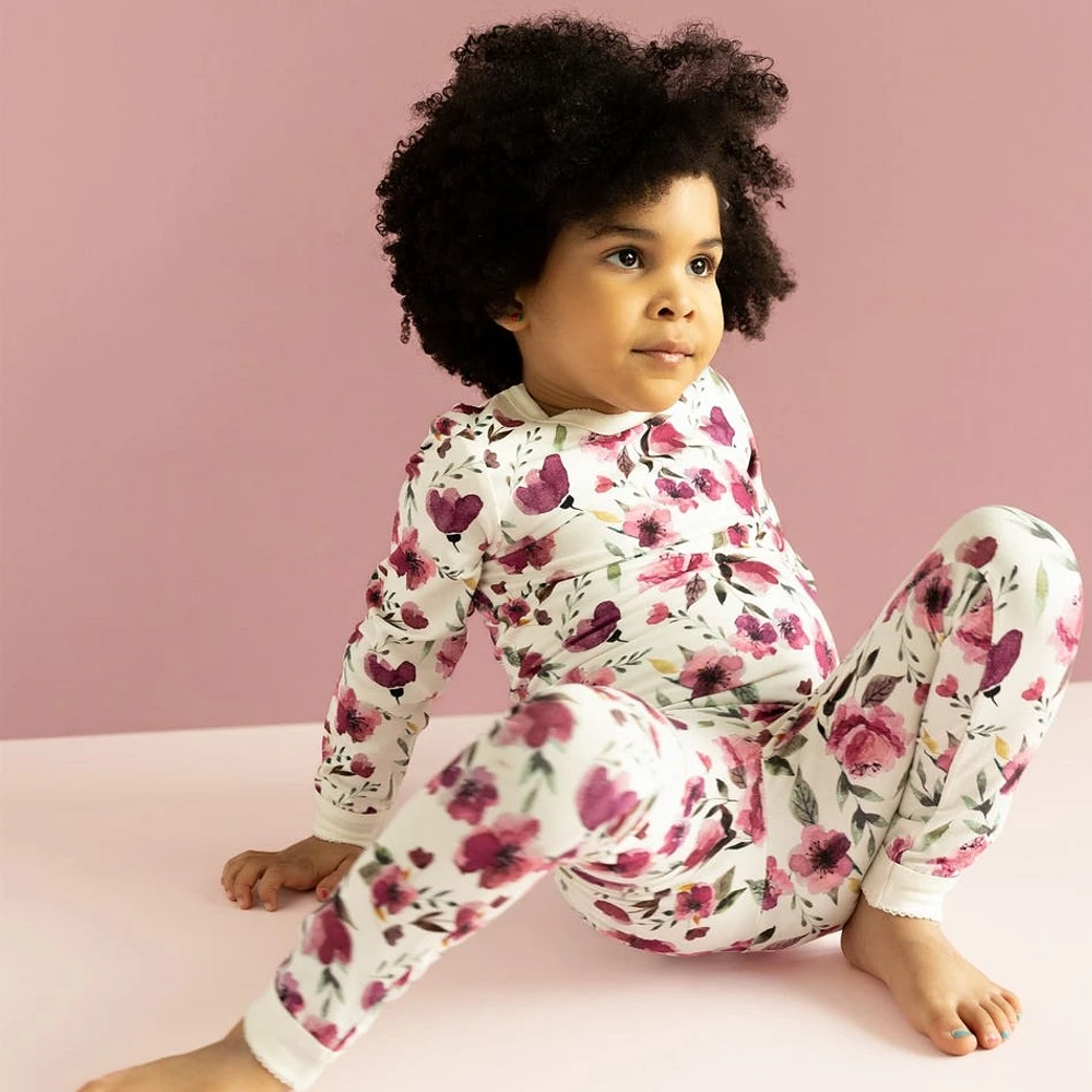 Pyjama Fleurs Modal 2-8ans