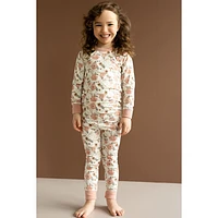 Floral Modal Pajamas 2-8y