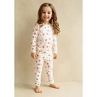 Pyjama Modal Coeur 2-10ans