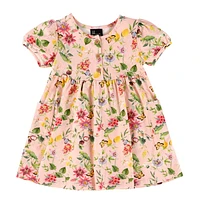 Vibrant Garden Dress 3-24m