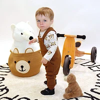 Bear Toffee Overall 3-24m