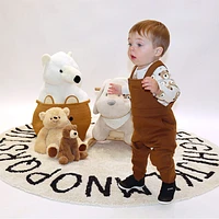 Bear Toffee Overall 3-24m