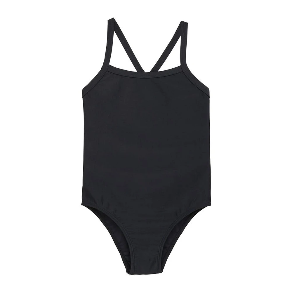 Black UV Swimsuit 4-8y