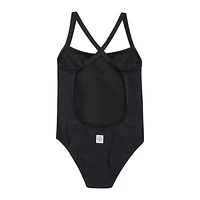 Black UV Swimsuit 4-8y