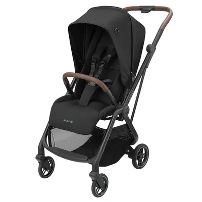 Leona Ultra Compact Stroller - Essential Black