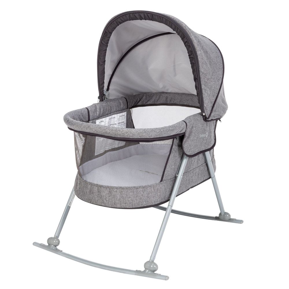 Rocking Bassinet Nap N Go - Grey