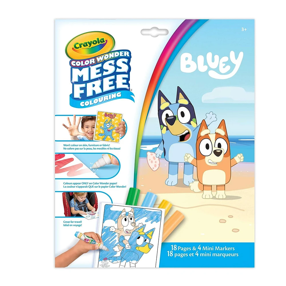 Ensemble de Coloriage Color Wonder - Bluey