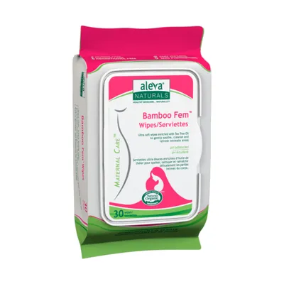 Bamboo Fem Wipes (30)