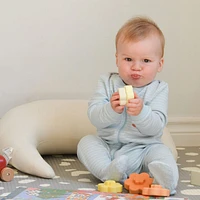 Beavers Striped Pajamas 0-30m