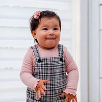 Plaid Melody Jumper 3-24m