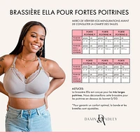 Bralette de Maternité et d’Allaitement pour Forte Poitrine - Ella