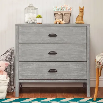 Fairway 3-Drawer Dresser - Cottage Grey