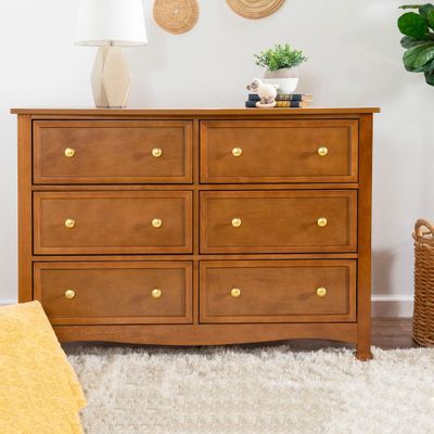 Kalani 6-Drawer Double Wide Dresser