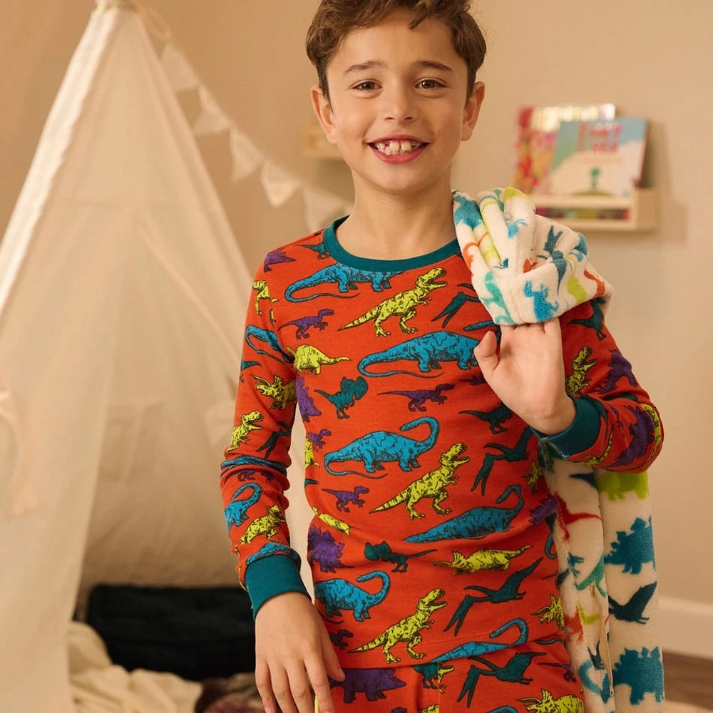 Dinos Pajama Set 3-8y