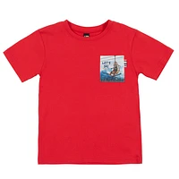 School Pocket T-Shirt 2-12y