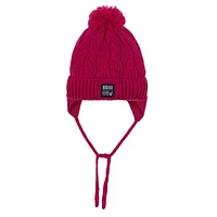 Rose Knit Beanie 2-14y