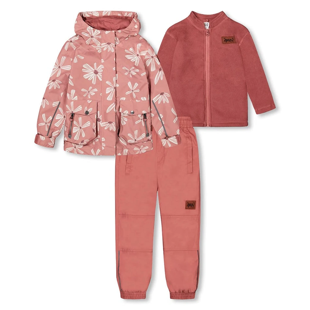 Ensemble Extérieur 3-en-1 Daisy 3-6ans