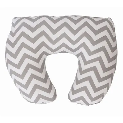 Housse Coussin d'Allaitement Baby Sitter - Chevron Gris