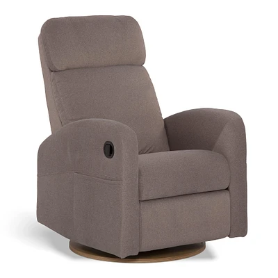 Upholstered Rocking Armchair Swivel