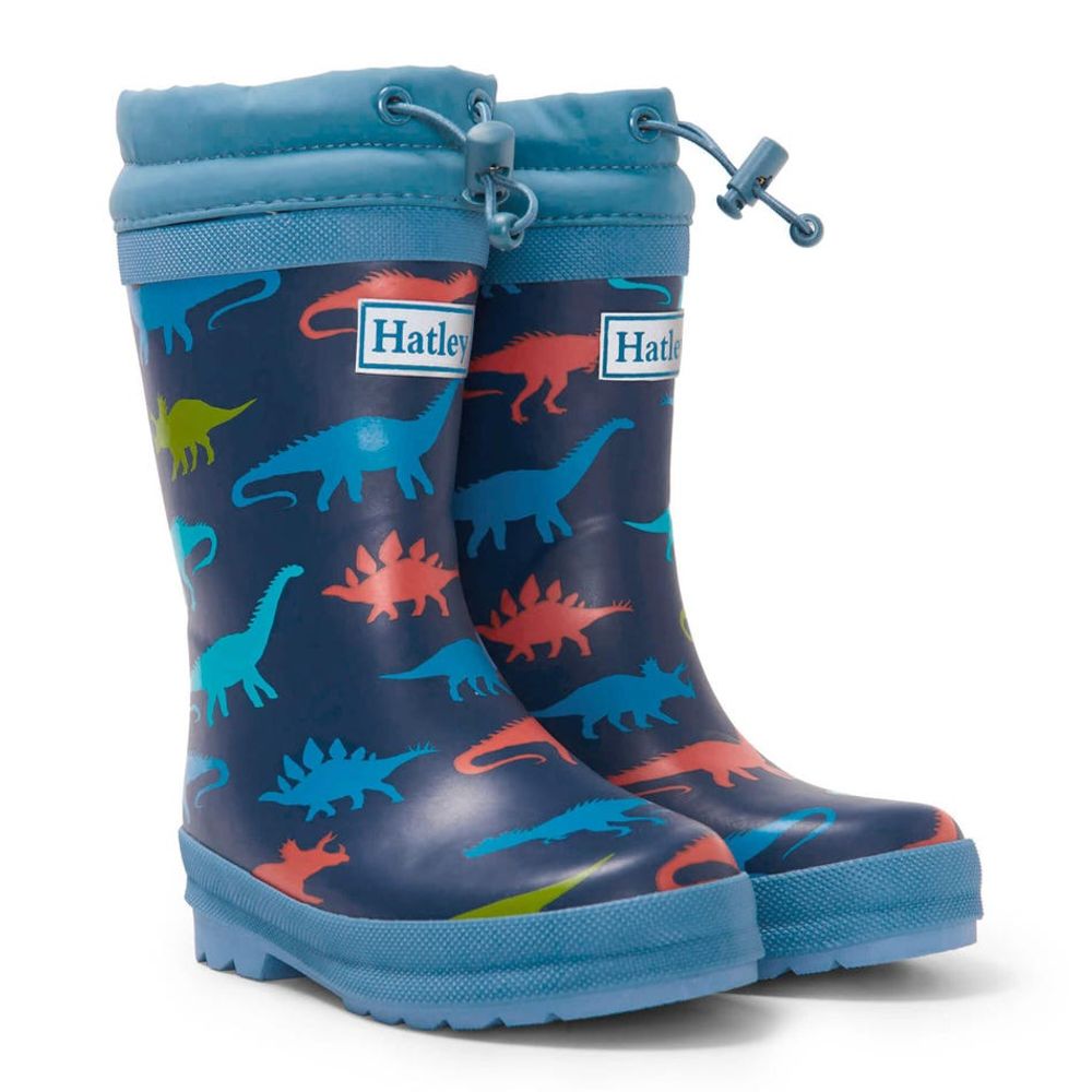 Dino Silhouette Rain Boots 5-3