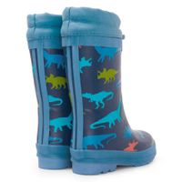 Dino Silhouette Rain Boots 5-3