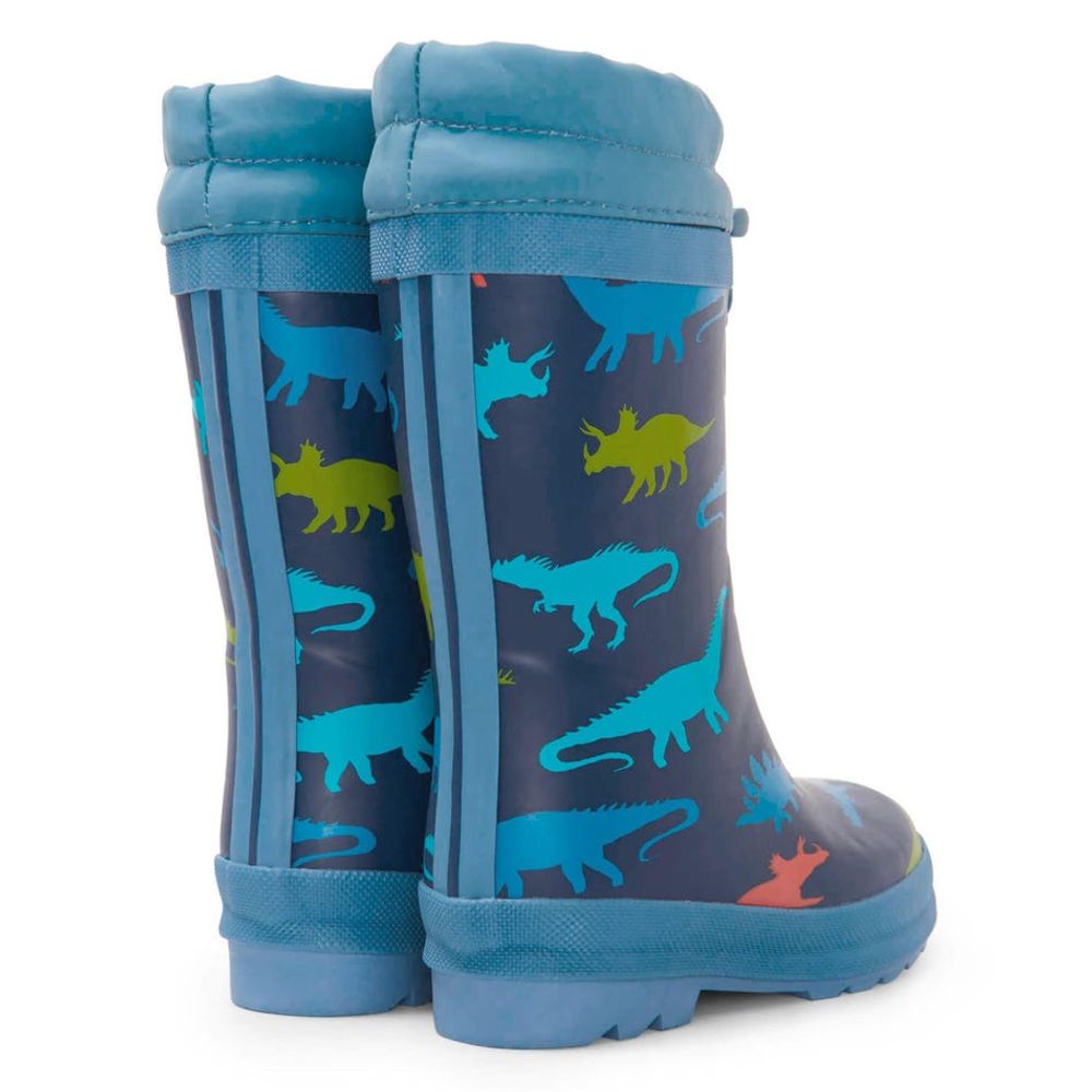 Dino Silhouette Rain Boots 5-3