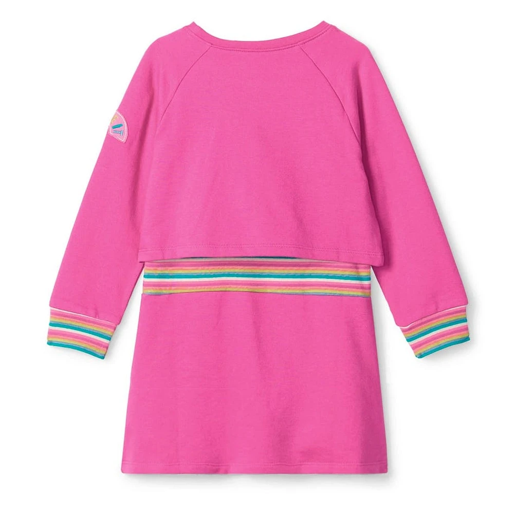 Robe Coeur Fleur 3-8ans