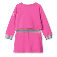 Robe Coeur Fleur 3-8ans