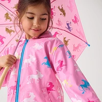 Unicorn Zip Rain Mid-season Jacket 3-8y