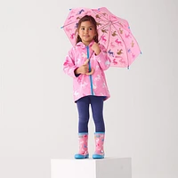 Unicorn Zip Rain Mid-season Jacket 3-8y