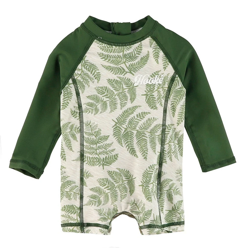 Leaves 1 Piece UV Swimsuit 3-24m