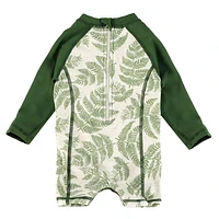 Leaves 1 Piece UV Swimsuit 3-24m