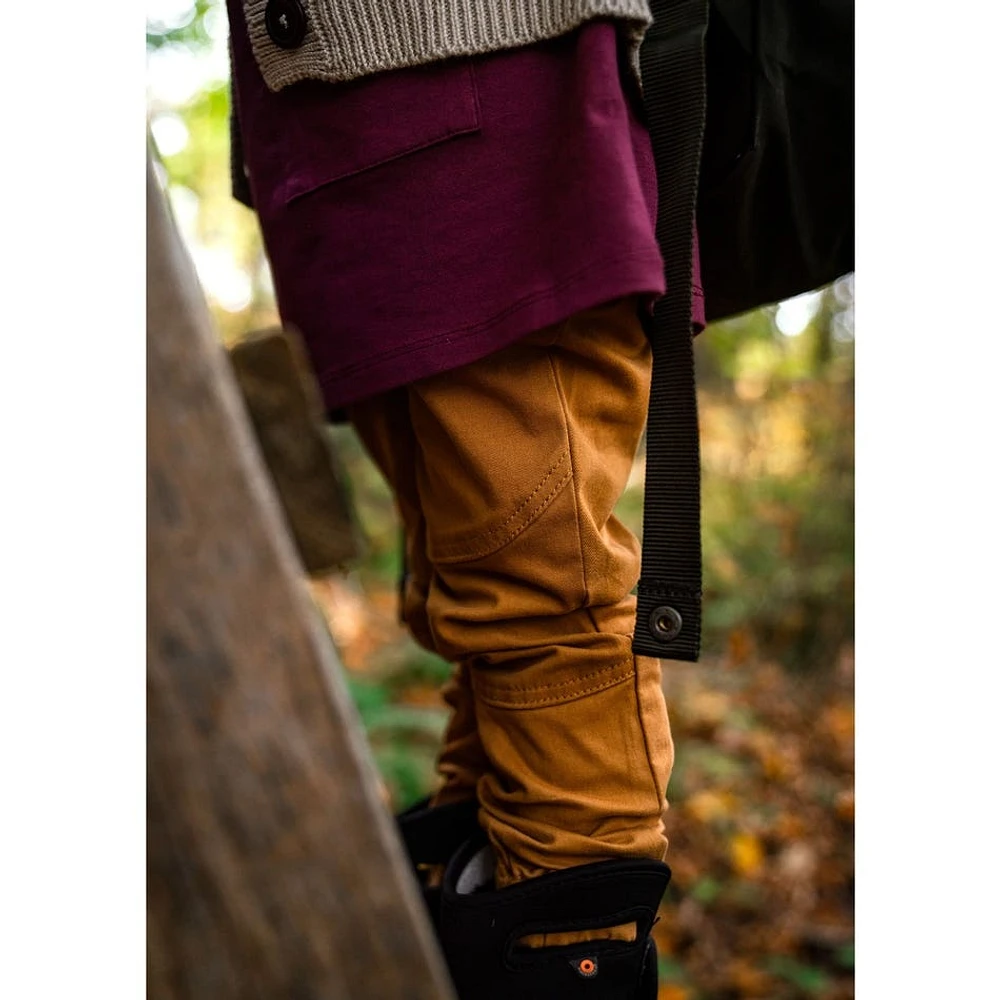 Pantalon Twill Ocre Hooké 2-14ans