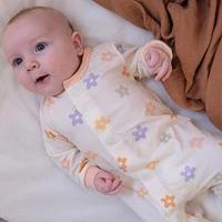 Flowers Magnetic Pajamas Premature