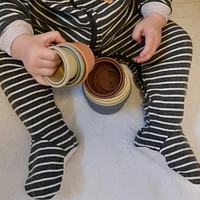 Jazz Striped Pajamas 0-30m