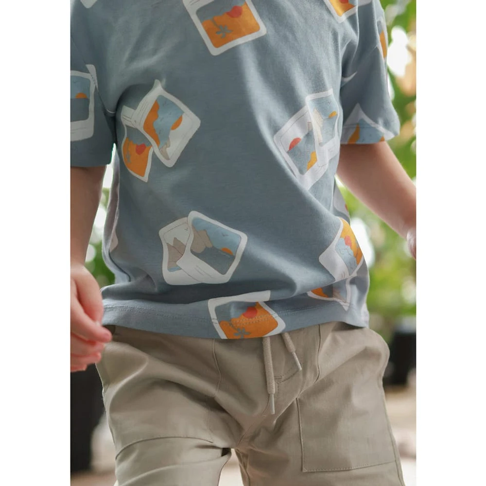 Horizon Polaroid T-Shirt 2-8y