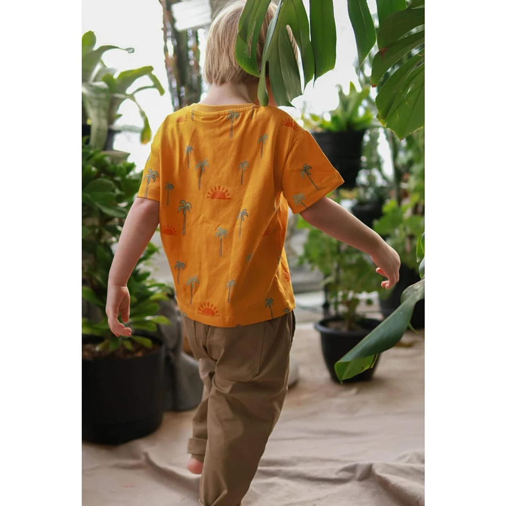 Horizon Palm Trees T-Shirt 2-8y