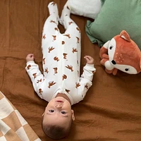 Fox Print Sleeper 0-12m