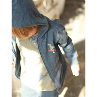 Aquatic Dinos Hoodie 2-8y